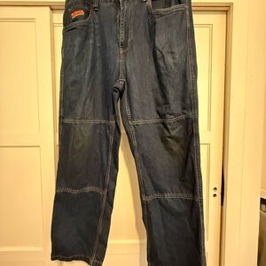 Empyre baggy Fit Dark Blue Jeans